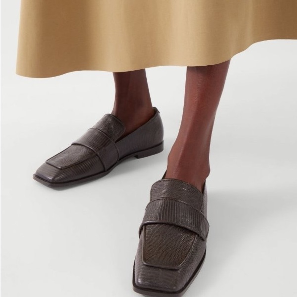 COS square toe Loafers size 37